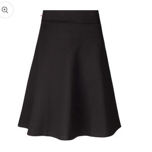 THREE BOWS CAMP SKIRT PONTE WOMEN- BLACK